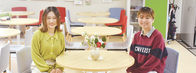 大塚倫加さん 宇野藍さん